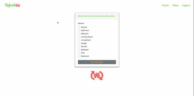 Refresh: Using the MERN stack, this task tracking application helps you to protect your largest investment - your home.
